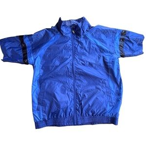 American Stitch Men's Short Sleeve Golf Windbreaker, Size Medium